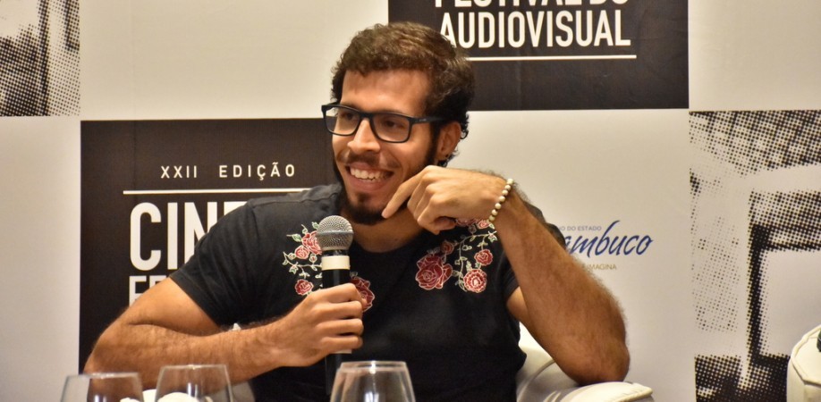 Pedro Arruda fez sua estreia no festival (Fotos: Felipe Maior/Divulgação)